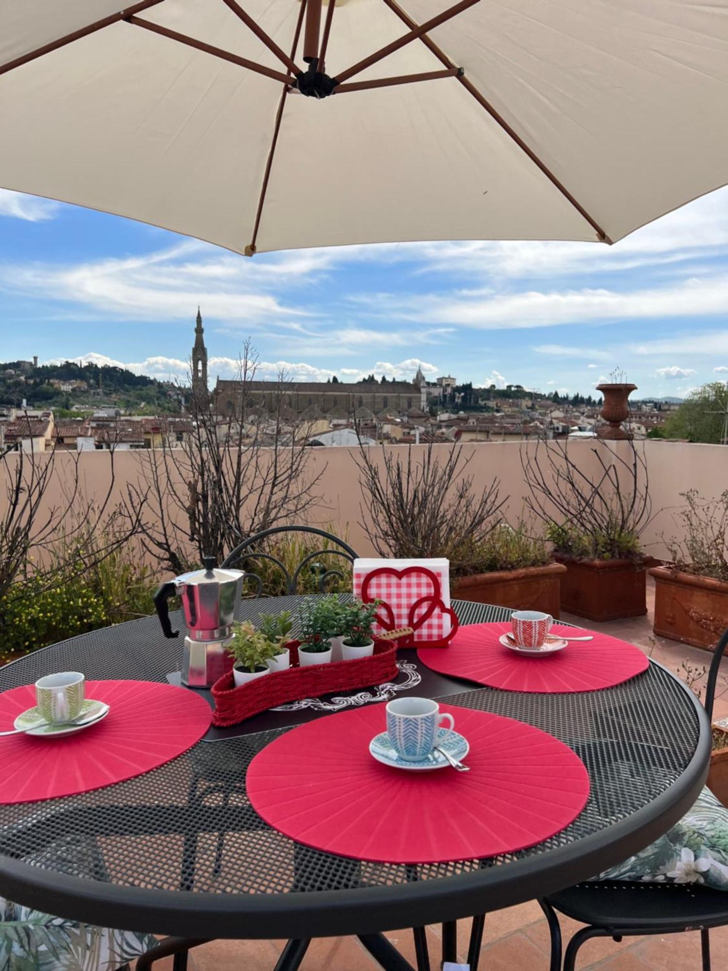 Bianca'S Home-Breathtaking Terrace 360° View Of Firenze Esterno foto