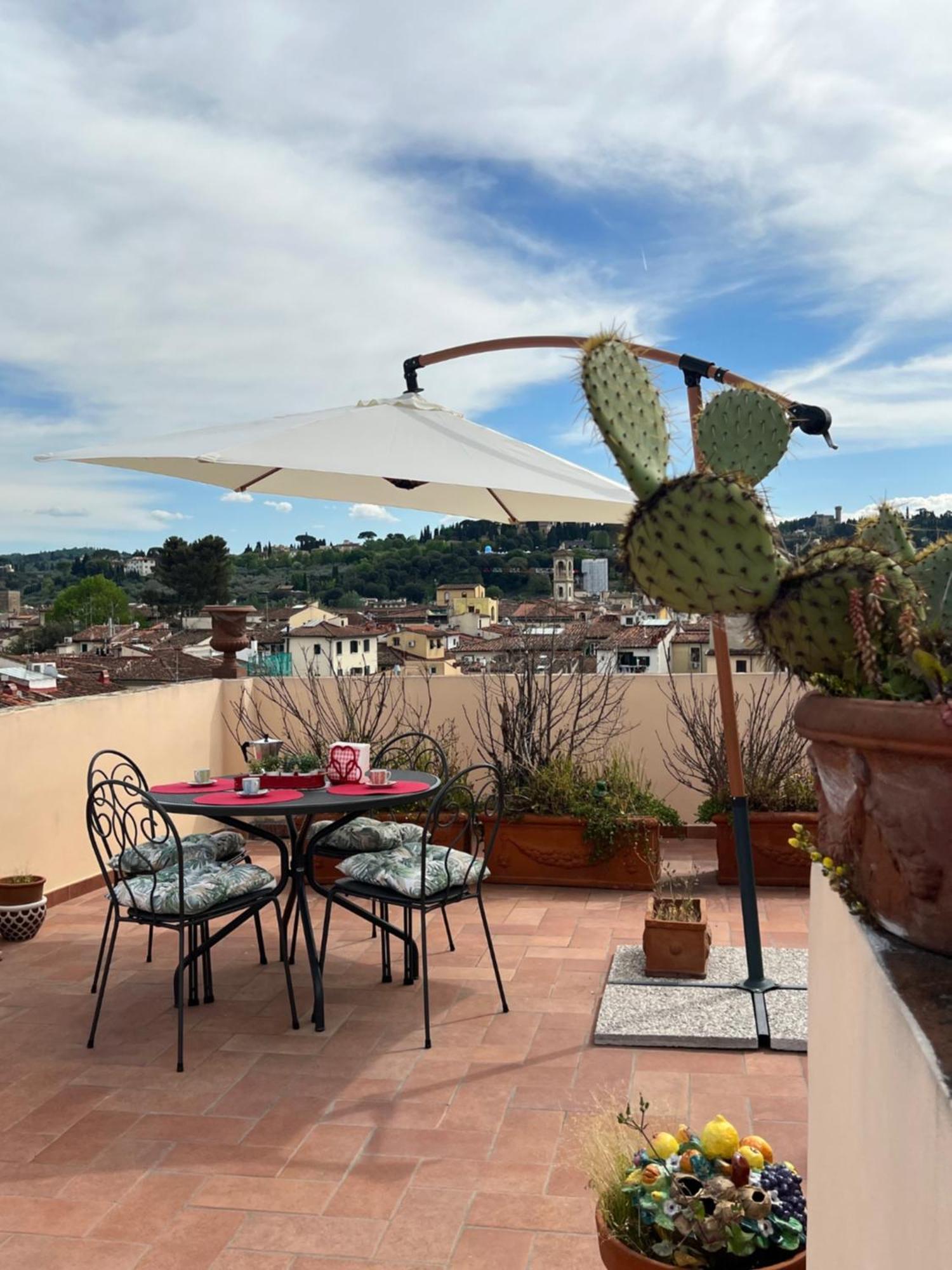 Bianca'S Home-Breathtaking Terrace 360° View Of Firenze Esterno foto