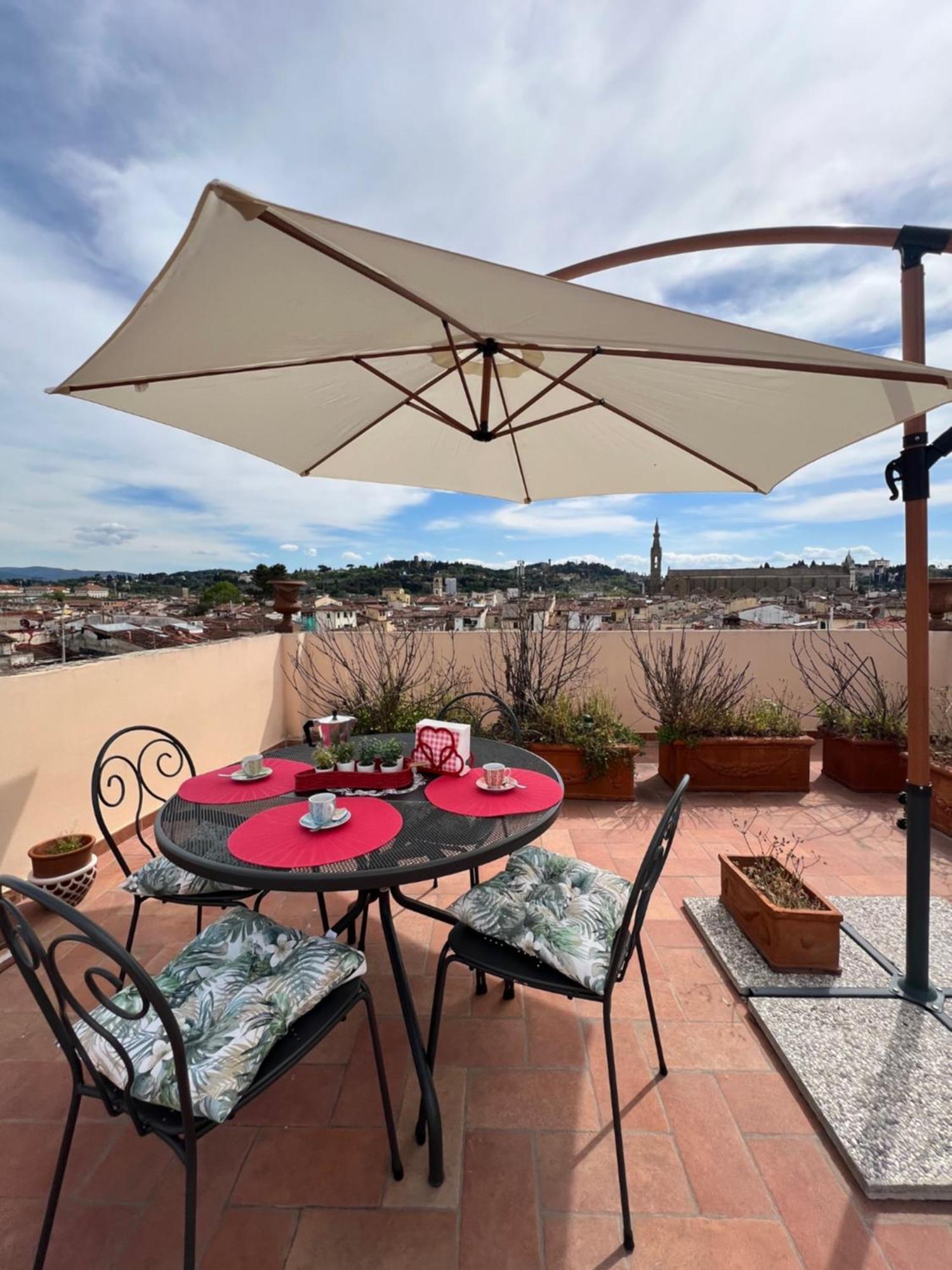 Bianca'S Home-Breathtaking Terrace 360° View Of Firenze Esterno foto