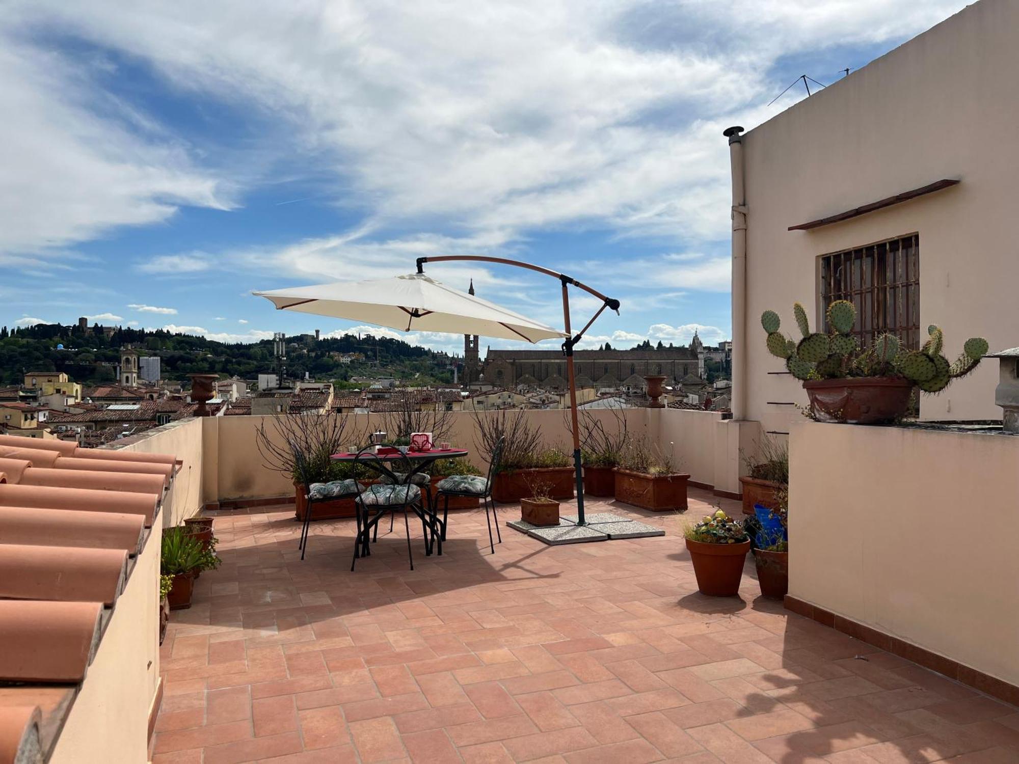 Bianca'S Home-Breathtaking Terrace 360° View Of Firenze Esterno foto