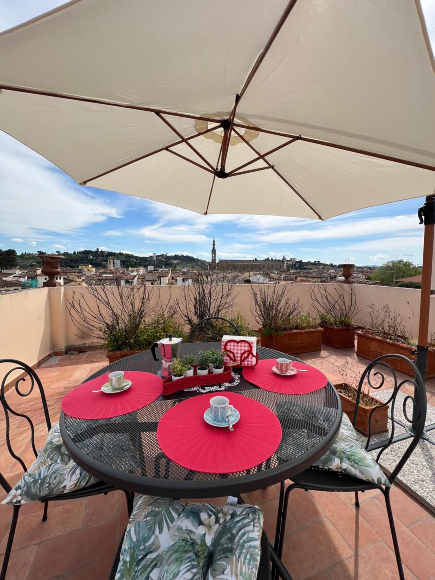 Bianca'S Home-Breathtaking Terrace 360° View Of Firenze Esterno foto